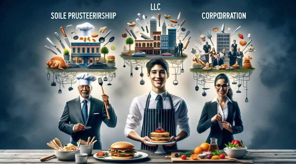 Structuring Your Catering Business: Sole Proprietorship, LLC, or Corporation?