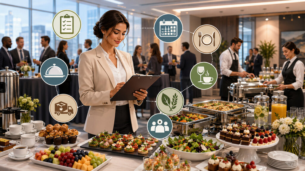 Corporate catering checklist for event planners